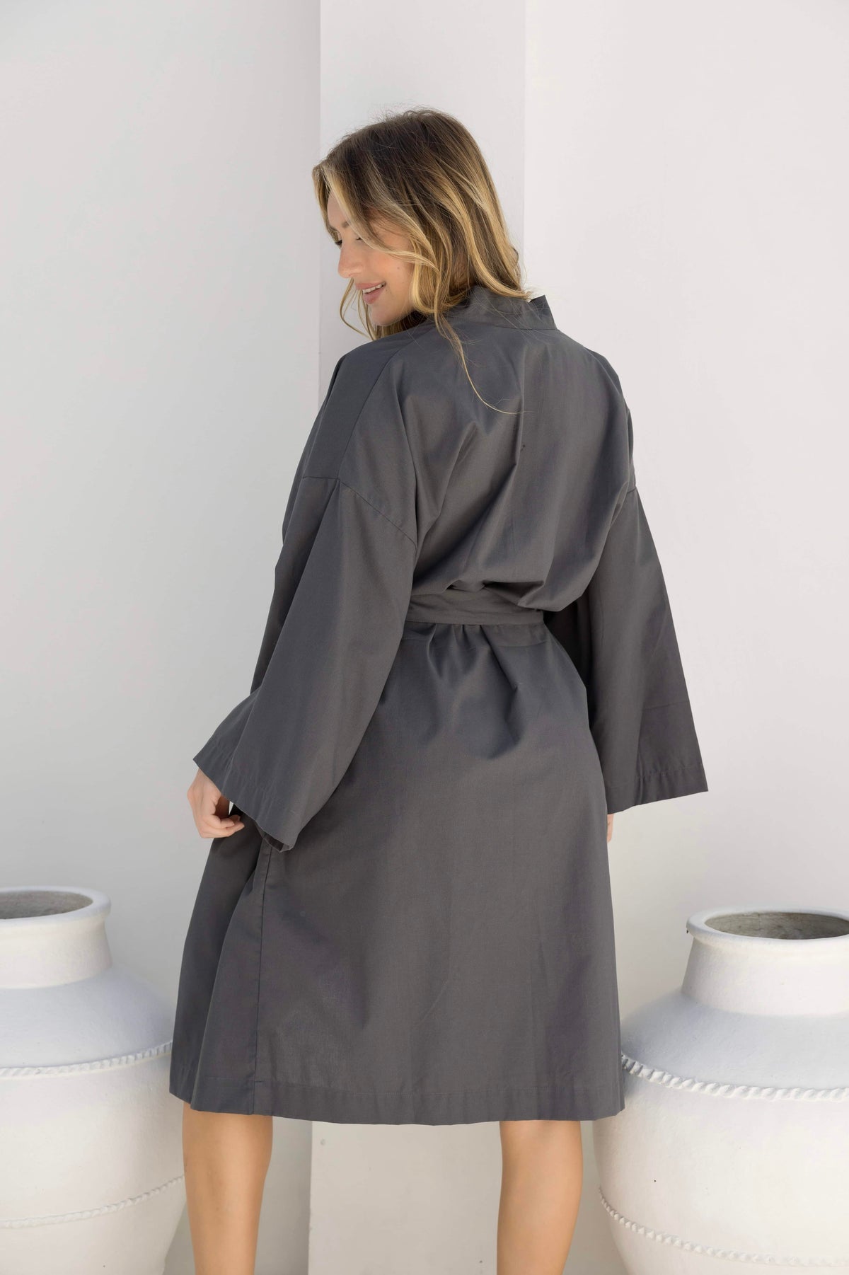 Savannah Robe - Charcoal