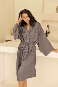 Mia Robe - Slate