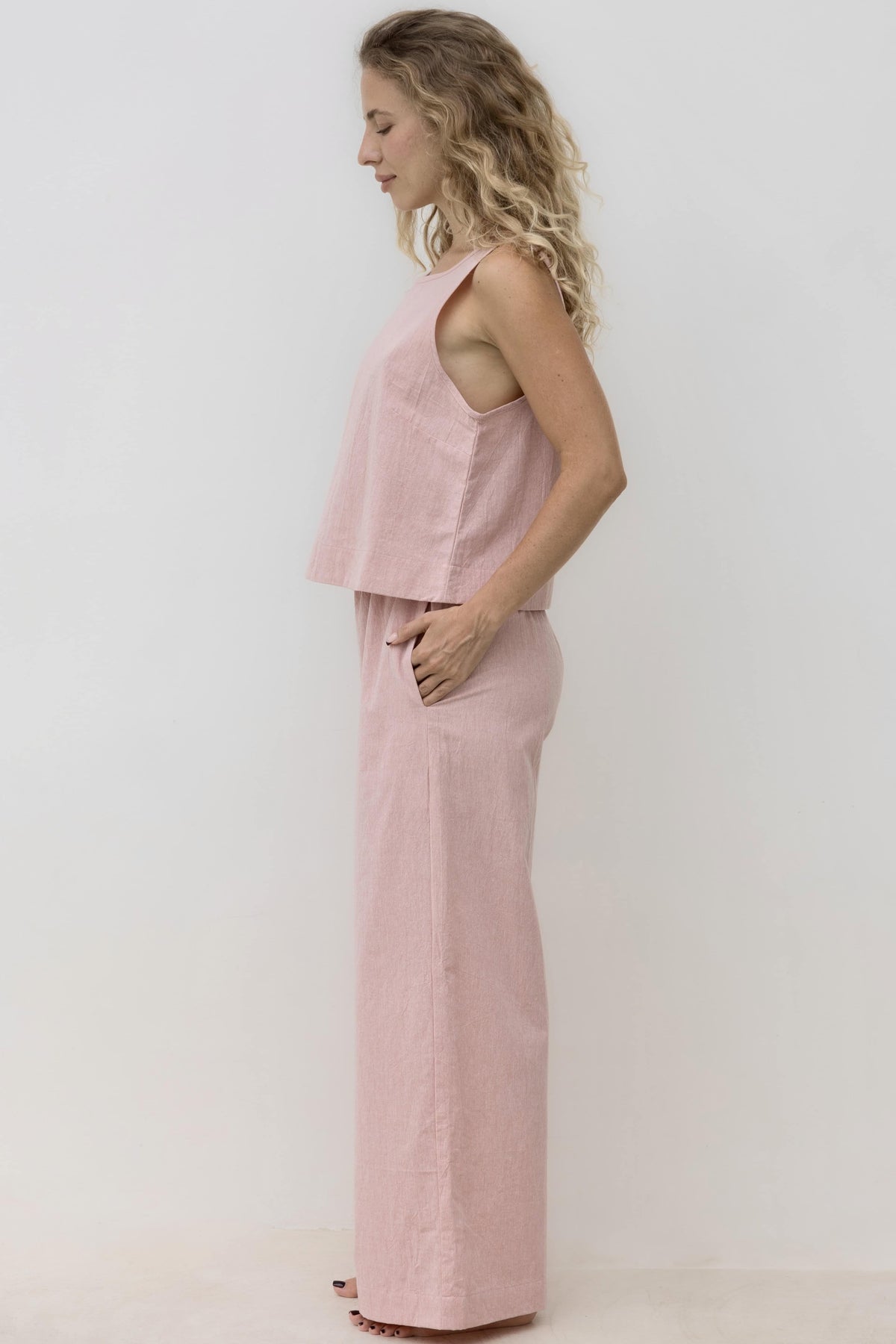 Romie Pants - Blush