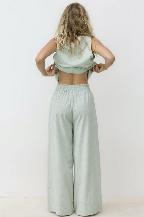 Romie Pants - Pistachio