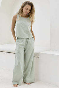 Romie Pants - Pistachio